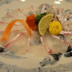 和風花紋 - 桜鯛うす造り