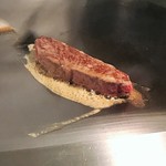 あざみ野うかい亭 - バターがじわ〜