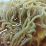 丸幸 - 蕎麦粉入りの細麺