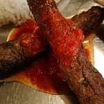 Bistro ひつじや - ランチ：シシカバブとスペアリブセット