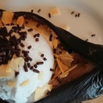 Bistro ひつじや - ランチ：焼きバナナのデザート