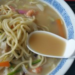 Kaisen Sakana Ya - 麺とスープ　アップ