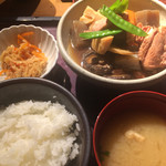 Hakata Motsunabe Yamaya - ガメ煮定食@1000円税込