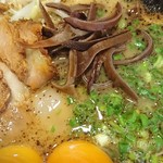 熊本ラーメン 黒亭 - 玉子入りラーメン♪