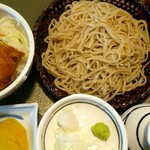 Teuchi Soba Hatsugai - ソースカツ丼定食 ￥980