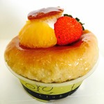 洋菓子　プランタン - サバラン¥400  (ラム酒？のシロップがカップの中になみなみ入っていてかなりヒタヒタ、お酒キツめ)