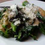 クッチーナ デル カンポ - サラダバーからオクラと菜の花おひたし