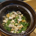 祇園 にし - 鶏と九条葱の釜飯