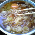 ねぎどん - 細うどん月見