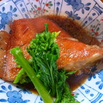 むぎ - 結構大きい金目鯛煮付け