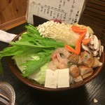 ちゃんこの野菜と肉