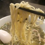 留園 - 麺は細麺