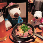 Fuusaku - がっつりとお肉が食べて、ビールがすすむな～♪
                        
                        ちびつぬ「ウーロン茶もすすむの～♪」