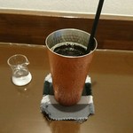 薬王寺カフェ - イエメン650円+アイスに変更100円