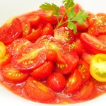 黄金の塩らぁ麺　ドゥエイタリアン - 冷麺トマトコレクション2017 1200円
