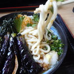 五人囃子 - 野菜おろし・・・ナスとししとうの素揚げを大根・生姜おろしであっさりと冷たいおつゆで美味しいよ