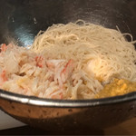 はらまさ - 痛風ソーメン作り中