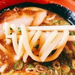 Muten Kurazushi - 麺はうどん並みの太さでココはちと残念・・・