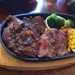 溶岩焼肉29 - ハラミのステーキ肉