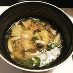 胡麻豆腐きのこあんかけ♪