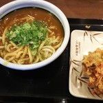 丸亀製麺 - カレーうどん(得)610円&お好みかき揚げ 180円♪