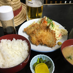 寿徳庵 追浜店 - アジフライ定食と生ビール大