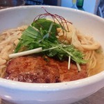 麺屋宗&SOU - 塩らぁ麺@￥780（大盛無料+食べログクーポンでメンマ）