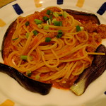 マイアミガーデン - “茄子とひき肉のアラビアータ”