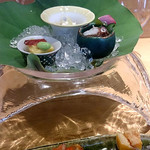 祇園おくむら - 前菜盛り合わせ（2017/08）