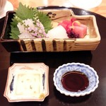 玄斎 - はも、剣先いか、まぐろのお刺身