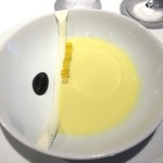 レフェルヴェソンス - マイグレーション〜　とうもろこしの冷たいスープと発酵乳、モーレネグロ