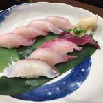 桜木町活魚センター - おまかせ８貫