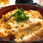 万葉の湯 - ロースカツ丼 \990+税