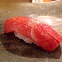 鮨 そえ島 - ◆大トロに近い部分（ボストン産）・・上品な脂と旨みを感じます。