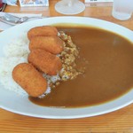 カレーやマドラス - カレー(中) + カニコロ