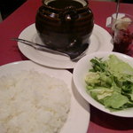 カレー＆ライス＆サラダ