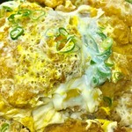 吉ちょう - 福井のカツ丼は青ねぎが多いと言っていました【料理】