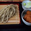 六合 野のや - 料理写真:たれカツ丼付盛りそば