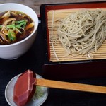 六合 野のや - きのこ三昧そば（天ぷらなし）