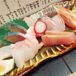 キッチン ウィル - お刺身盛り合わせ