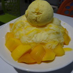 西門町芒菓冰 - マンゴーかき氷(190元)