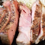 キセキ定食230g（ステーキ）のアップ