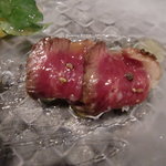 クッチーナ イタリアーナ ガッルーラ - （アップ）鴨胸肉と栃の花の蜂蜜　これヤバかった。