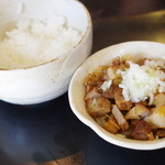 鶴麺 - 豚あえめし