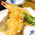 幸楽園 - 天ぷら盛り