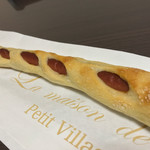 粉とクリーム - ウインナーには辛子が！