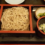 山水 - もりそば