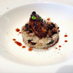 ヴィオレット・ステラ - 【2016.7】フォアグラのポワレと五穀米のリゾット（お誕生日の一皿♡）