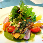 ヴィオレット・ステラ -  琵琶マスのサラダ