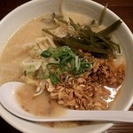 Ramen takesin - 白みそラーメン大盛り